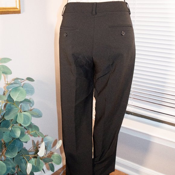 Nanette Lepore Black Office Work Waitress Straight Leg Pant Comfy Material - Picture 2 of 3